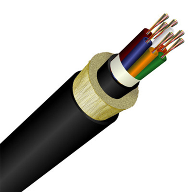 24芯全介质电力光缆含光缆预留架 室外自承式单模光纤线厂家直销